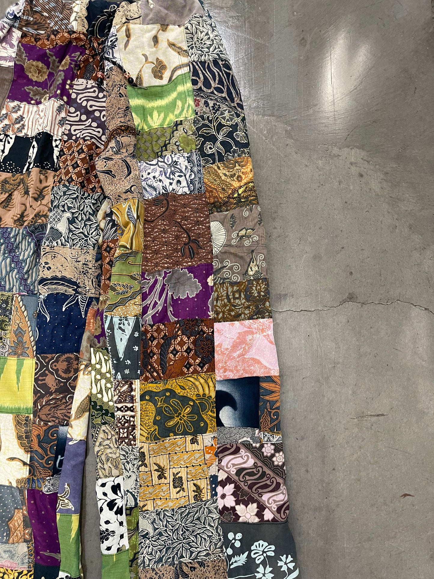 Bluesin’s “The Soundseather” Batik Patchwork Pants
