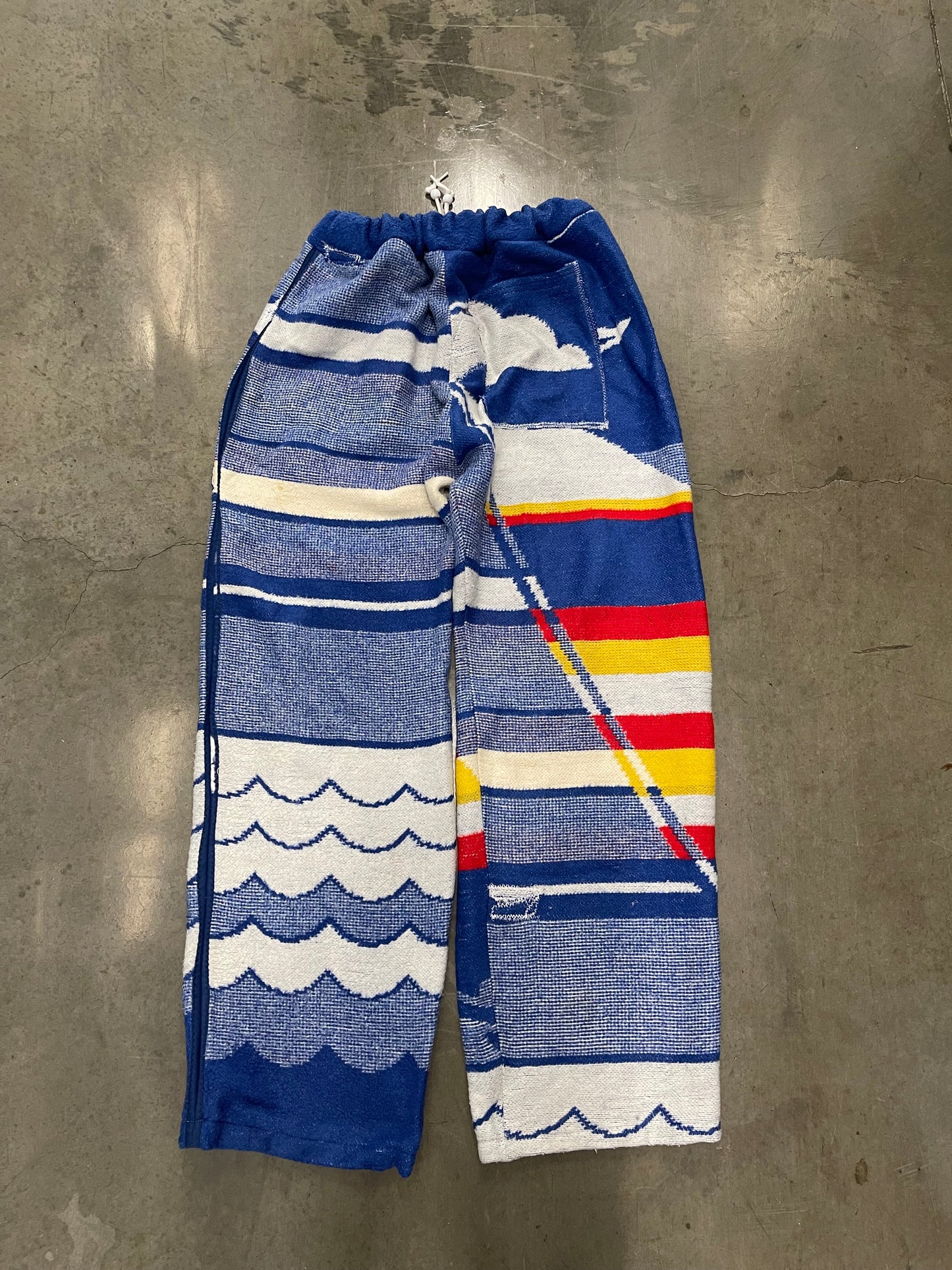 Bluesin’s “Cloudy Skies” Vintage Fleece Pants