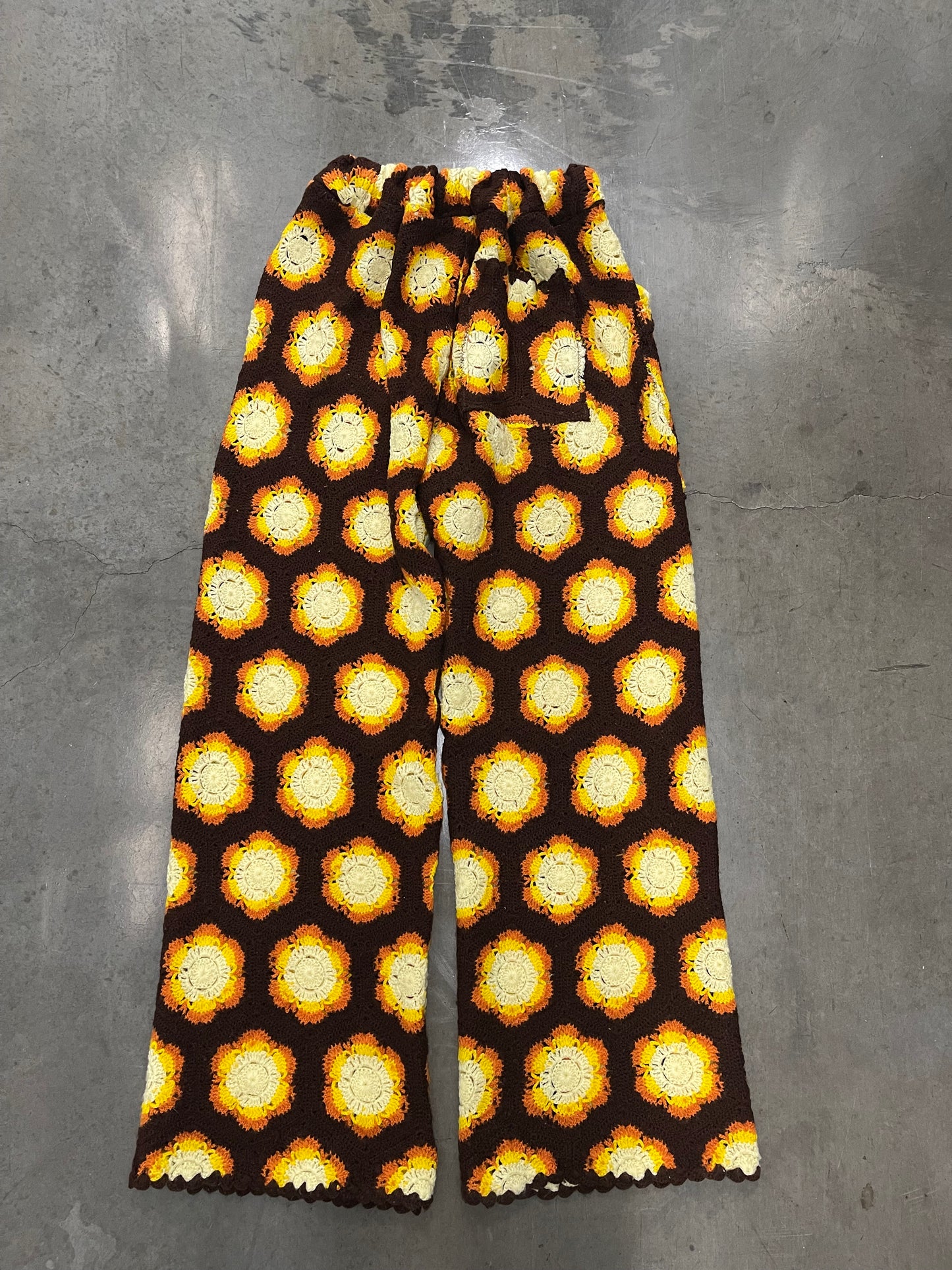 Bluesin’s “Sunshine Rays” Crochet Knit Pants