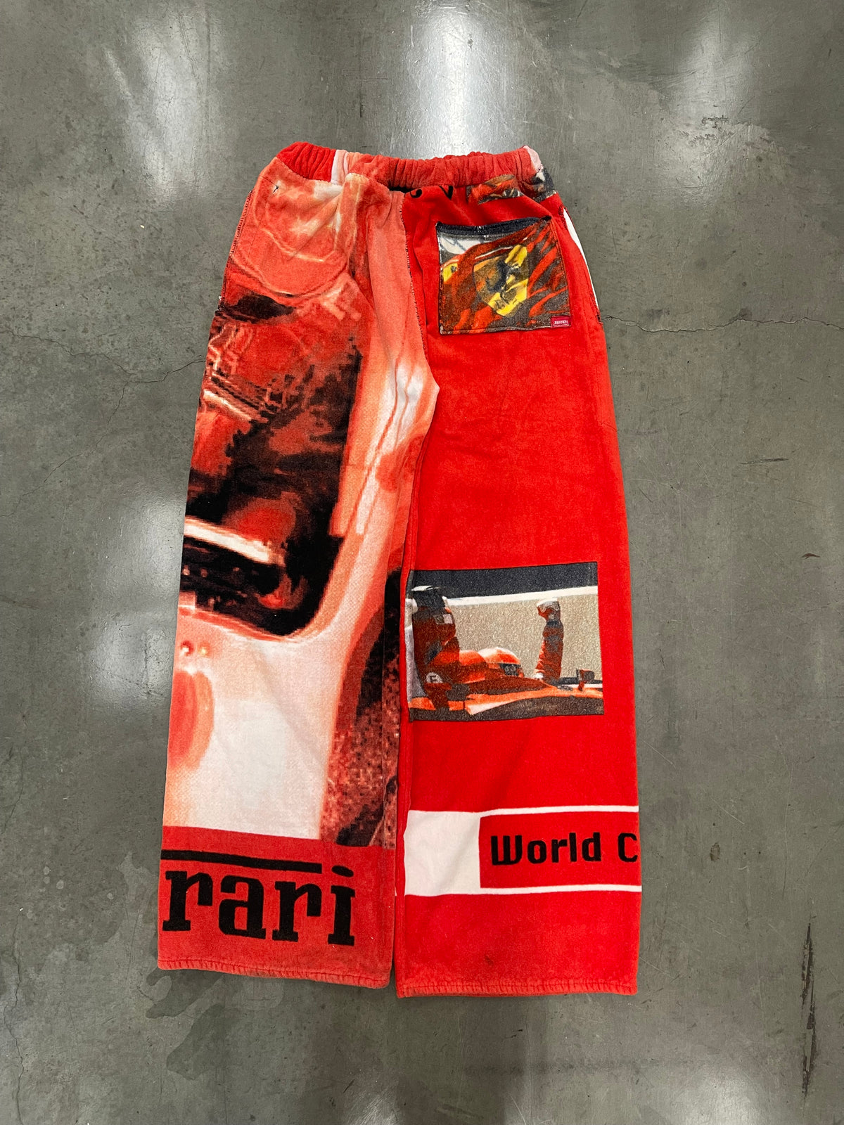 BLUESIN’S “FERRARI” WORLD CHAMPIONSHIPS VINTAGE TOWEL PANTS