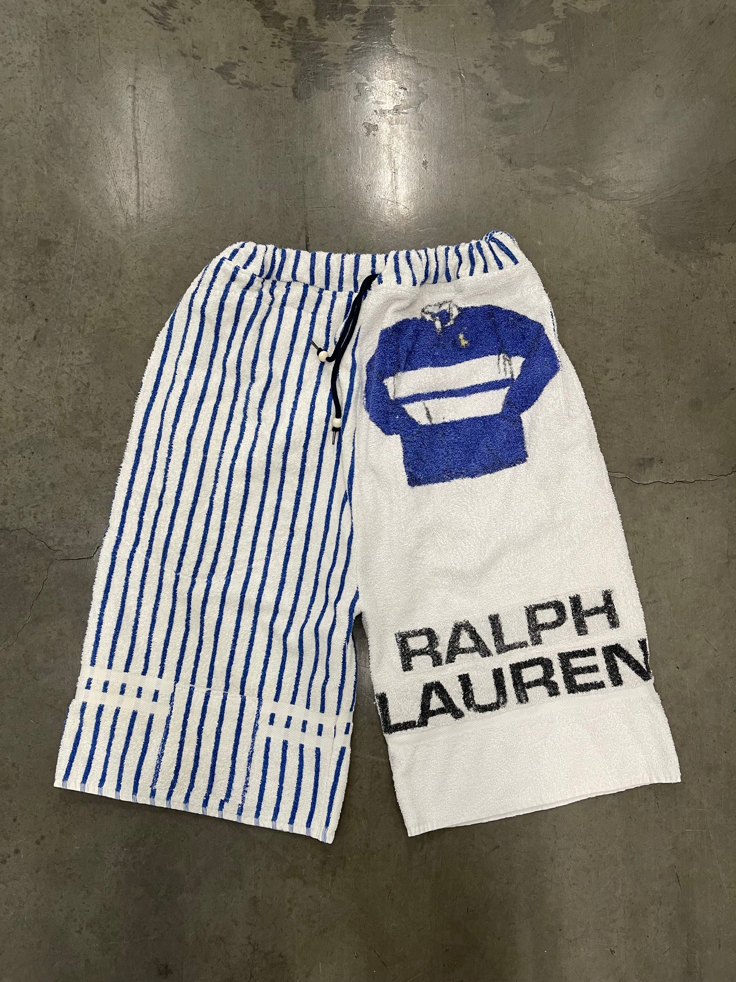 BLUESIN’S “RUGBYIST” POLO RALPH LAUREN TOWEL SHORTS
