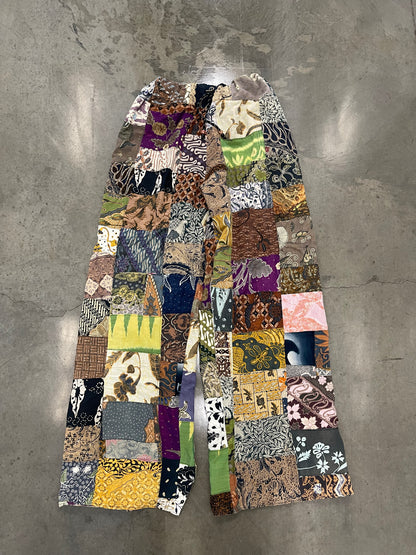 Bluesin’s “The Soundseather” Batik Patchwork Pants