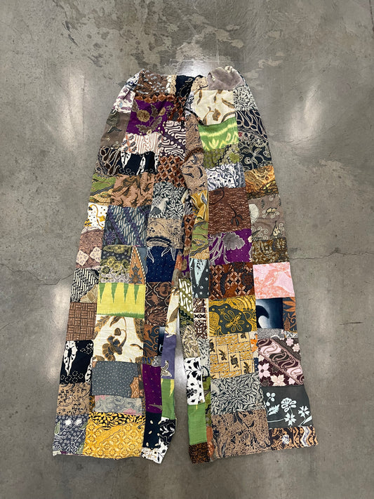 Bluesin’s “The Soundseather” Batik Patchwork Pants