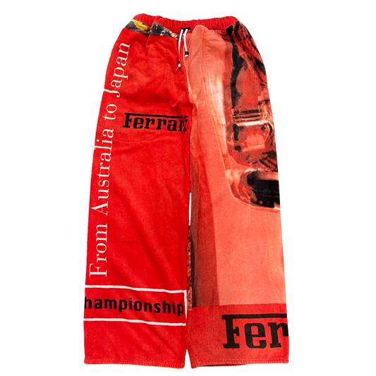 BLUESIN’S “FERRARI” WORLD CHAMPIONSHIPS VINTAGE TOWEL PANTS