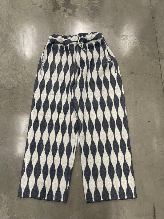 Bluesin’s “Touch Of Grey” Wool Blend Wide Leg Pants