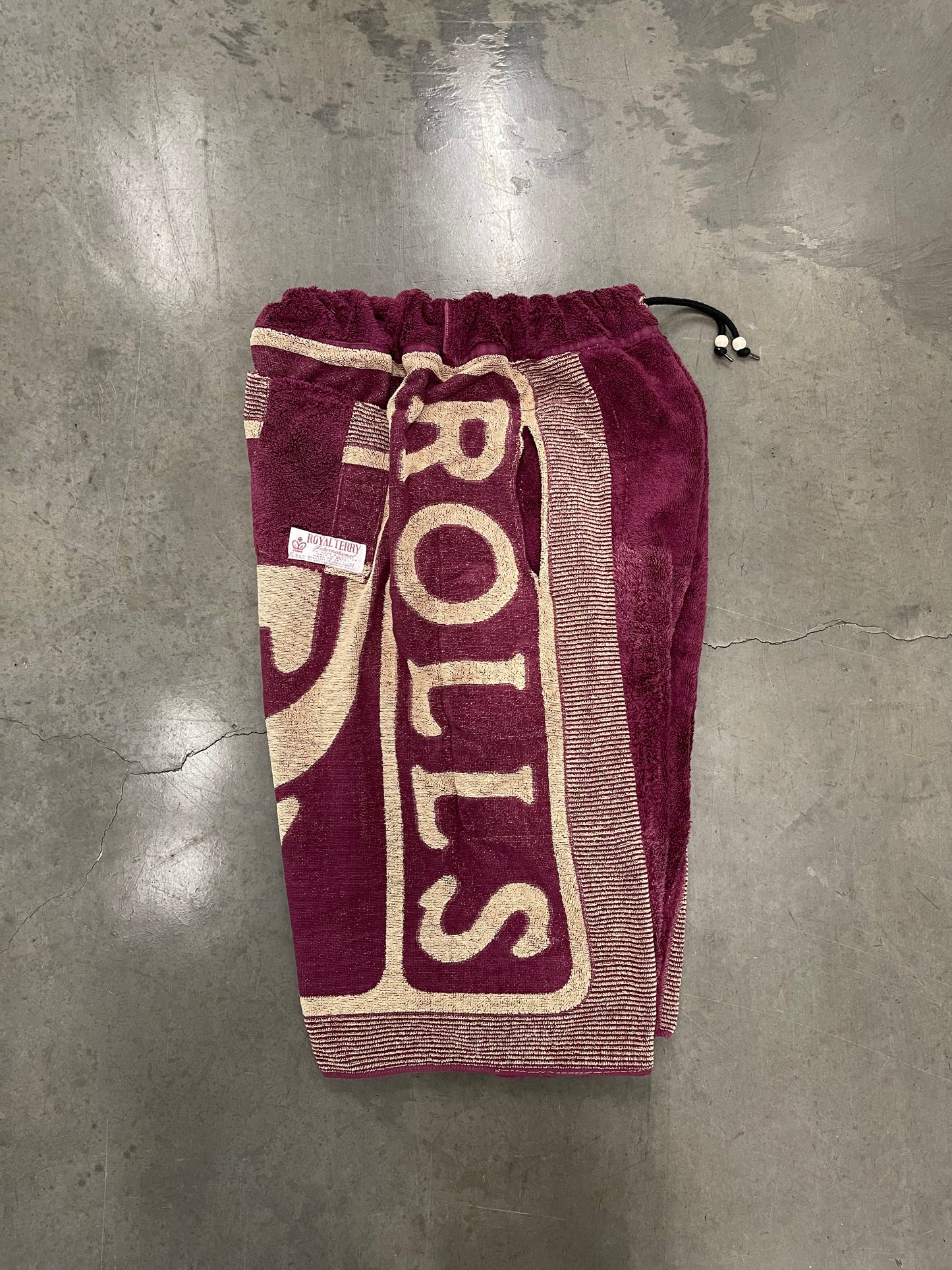 BLUESIN’S “ROLLS ROYCE” VINTAGE TOWEL SHORTS