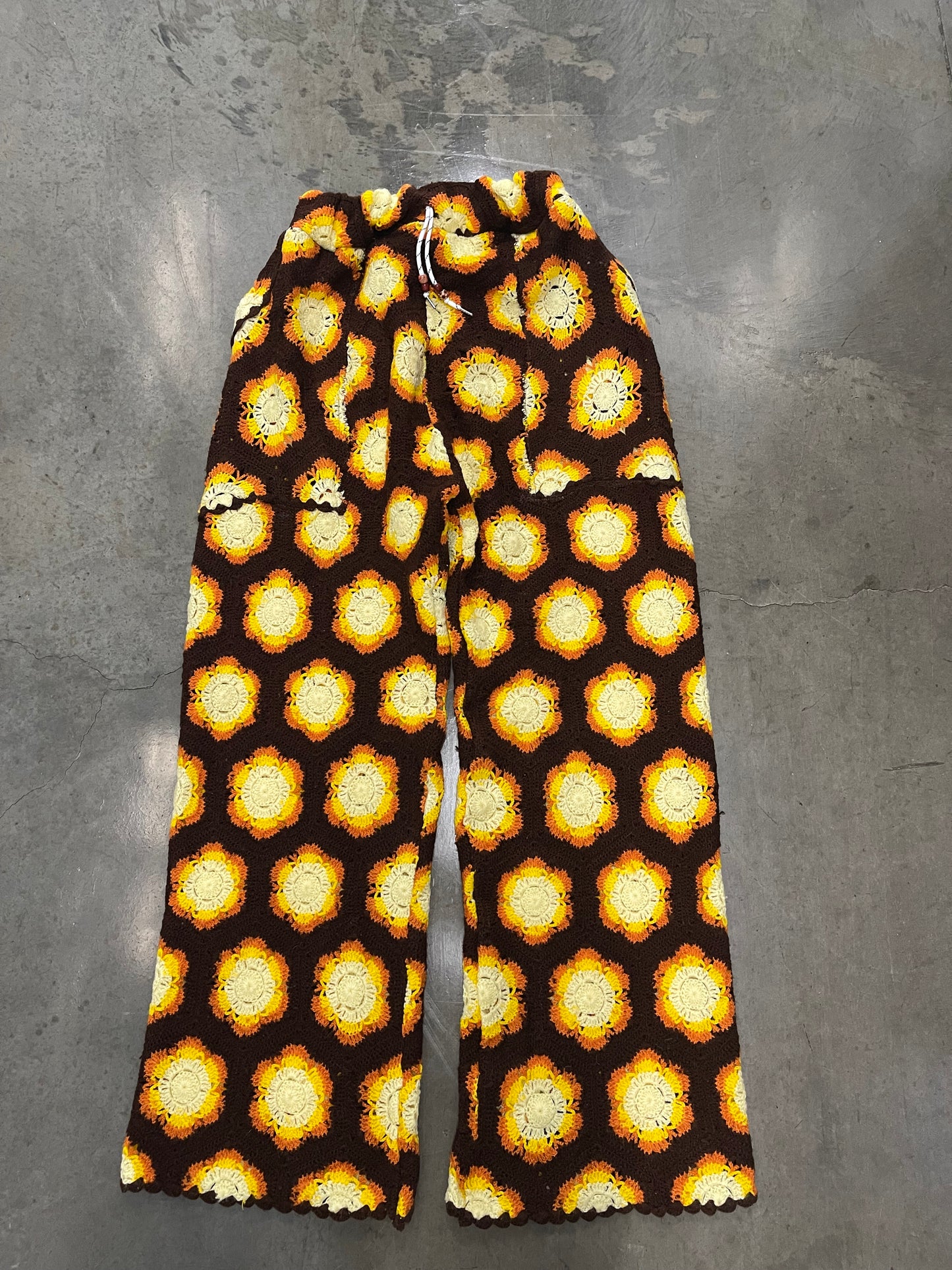 Bluesin’s “Sunshine Rays” Crochet Knit Pants