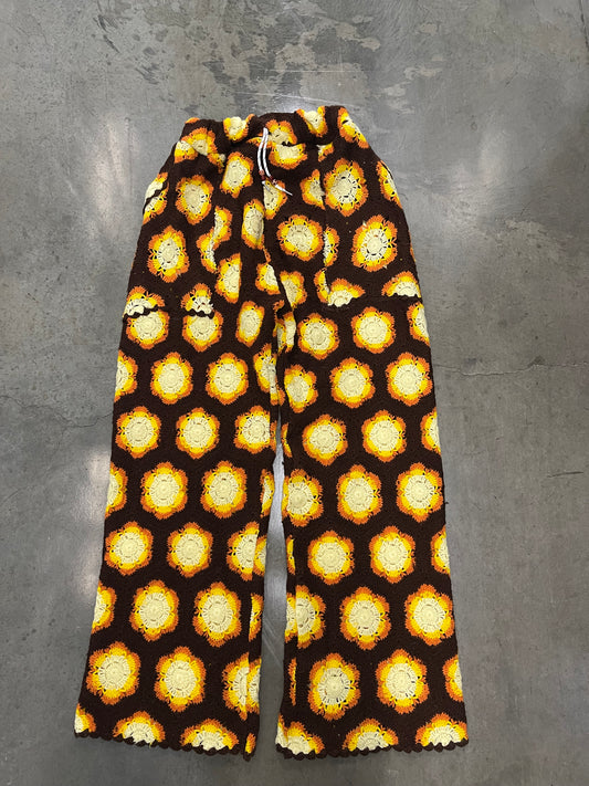Bluesin’s “Sunshine Rays” Crochet Knit Pants
