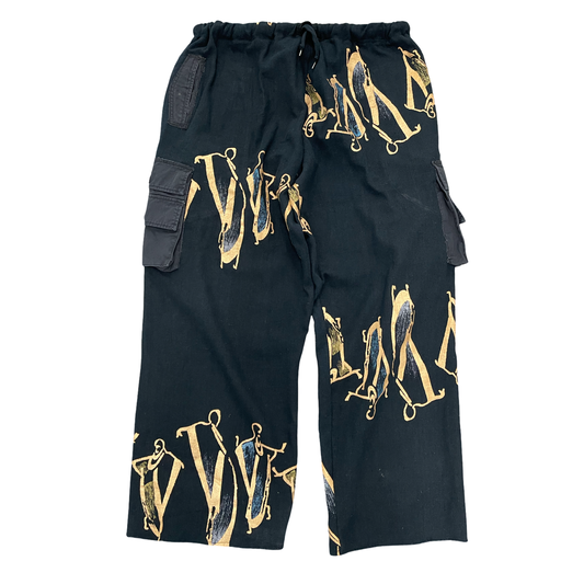 BLUESIN’S “HARMONIZING” CANVAS CARGO PANTS