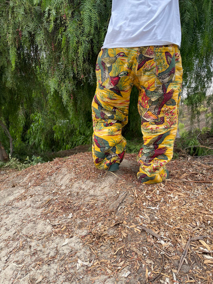 Bluesin’s “Anatidae Camo” Duck Camouflage Quilted Puffer Cargo Pants