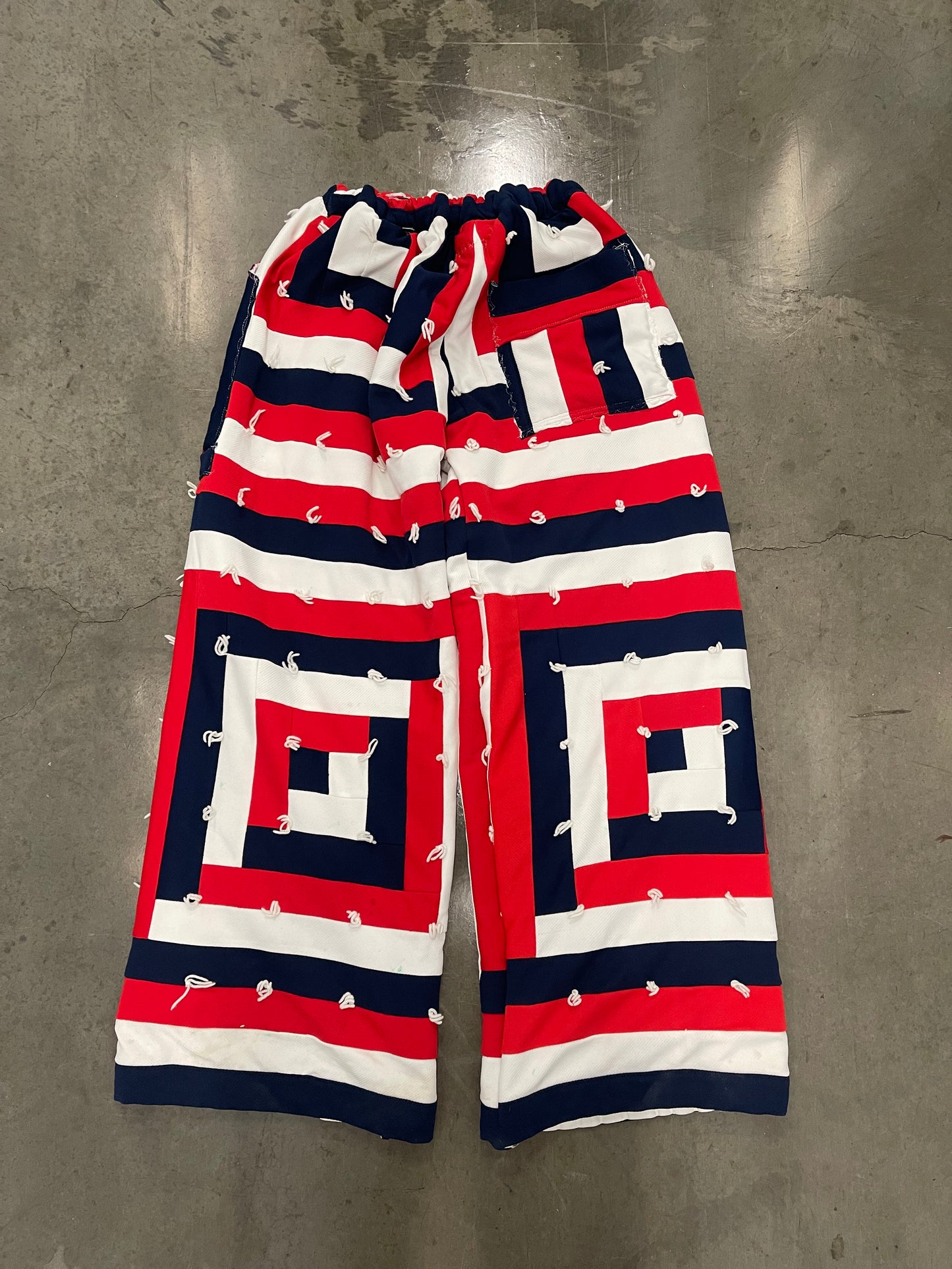 Bluesin’s “Underline The Time” Quilted Polyester Pants