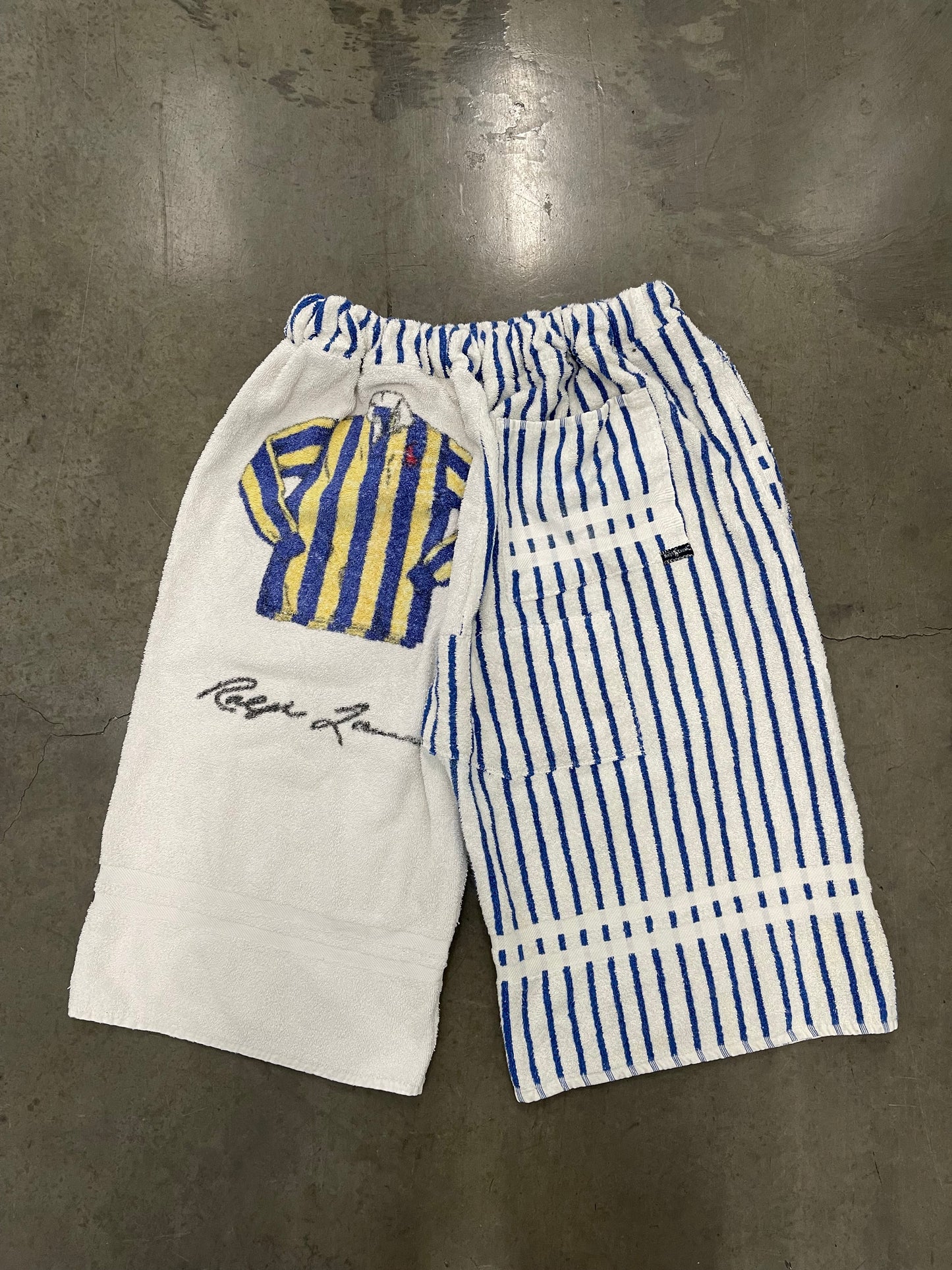BLUESIN’S “RUGBYIST” POLO RALPH LAUREN TOWEL SHORTS