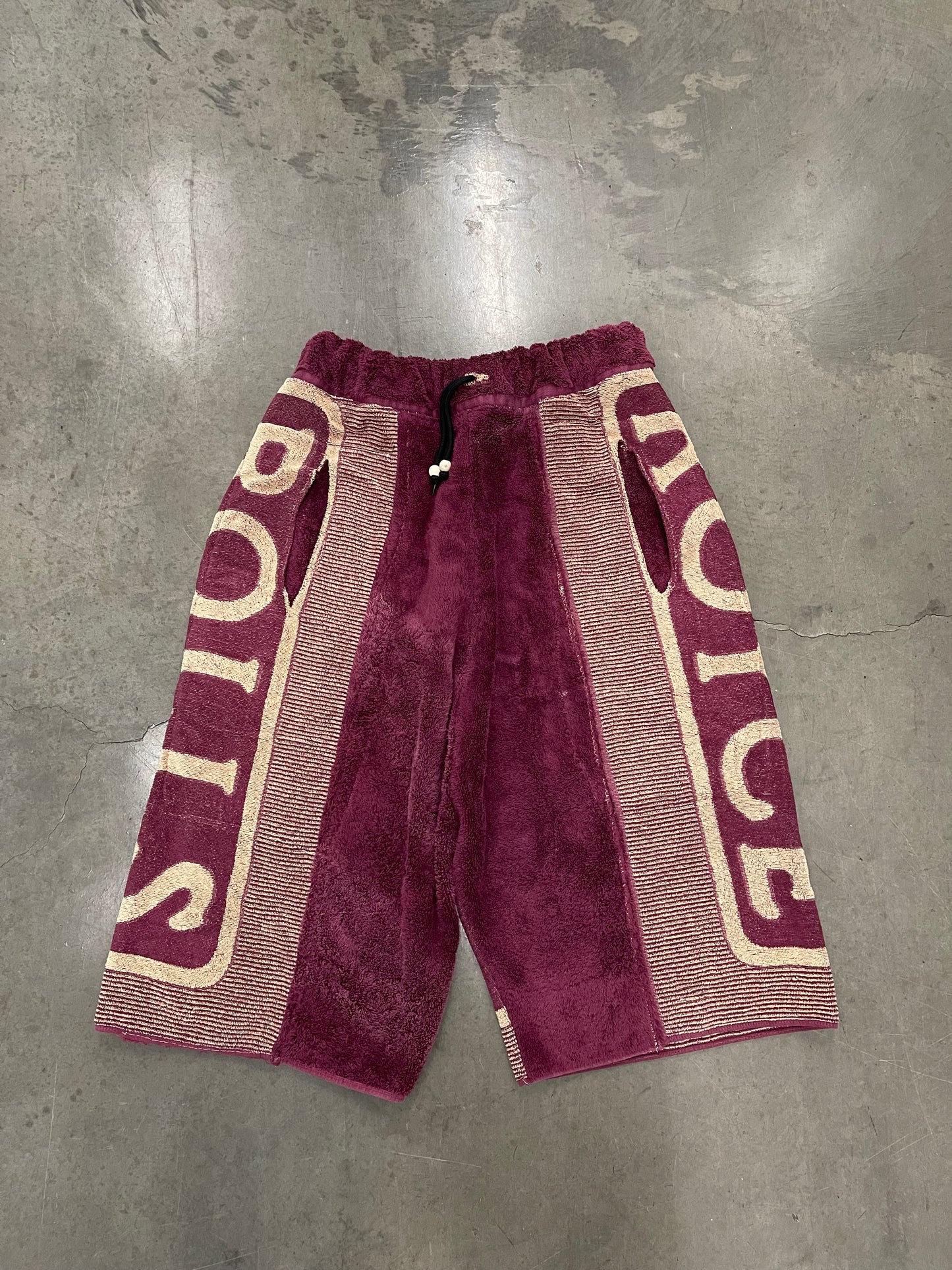 BLUESIN’S “ROLLS ROYCE” VINTAGE TOWEL SHORTS