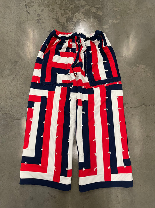 Bluesin’s “Underline The Time” Quilted Polyester Pants