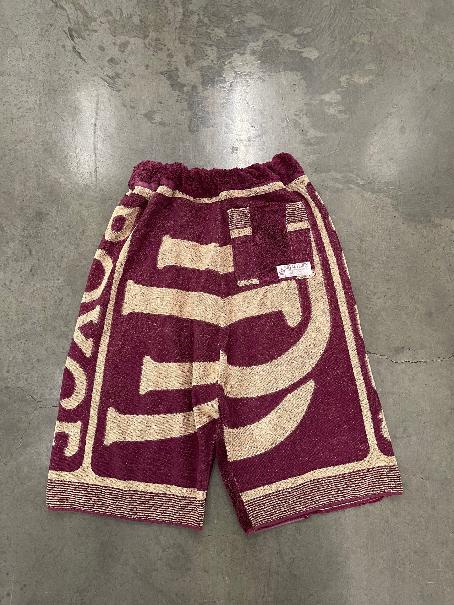 BLUESIN’S “ROLLS ROYCE” VINTAGE TOWEL SHORTS