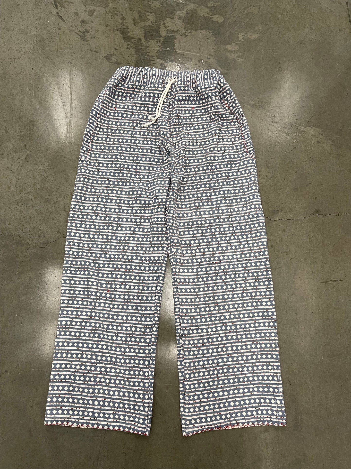 Bluesin’s “True Shape” Kantha Stitch Vintage Pants